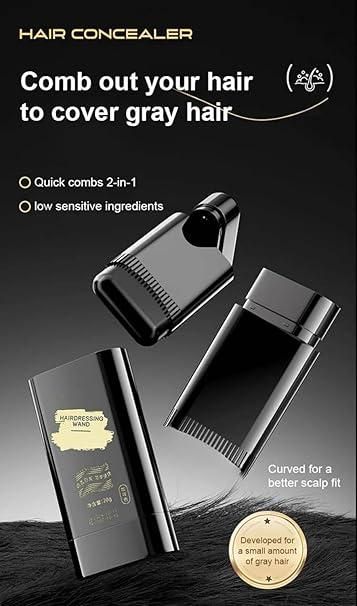 2 In 1 Touch-Up/Comb Hair Dye 🪮