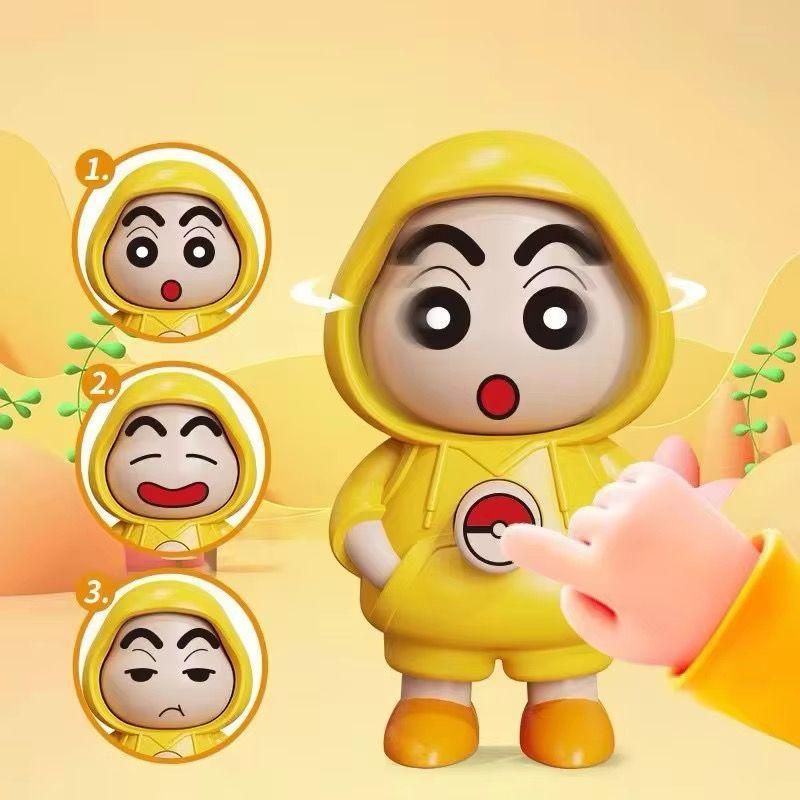 Shinchan Face Changing Keychain 😲