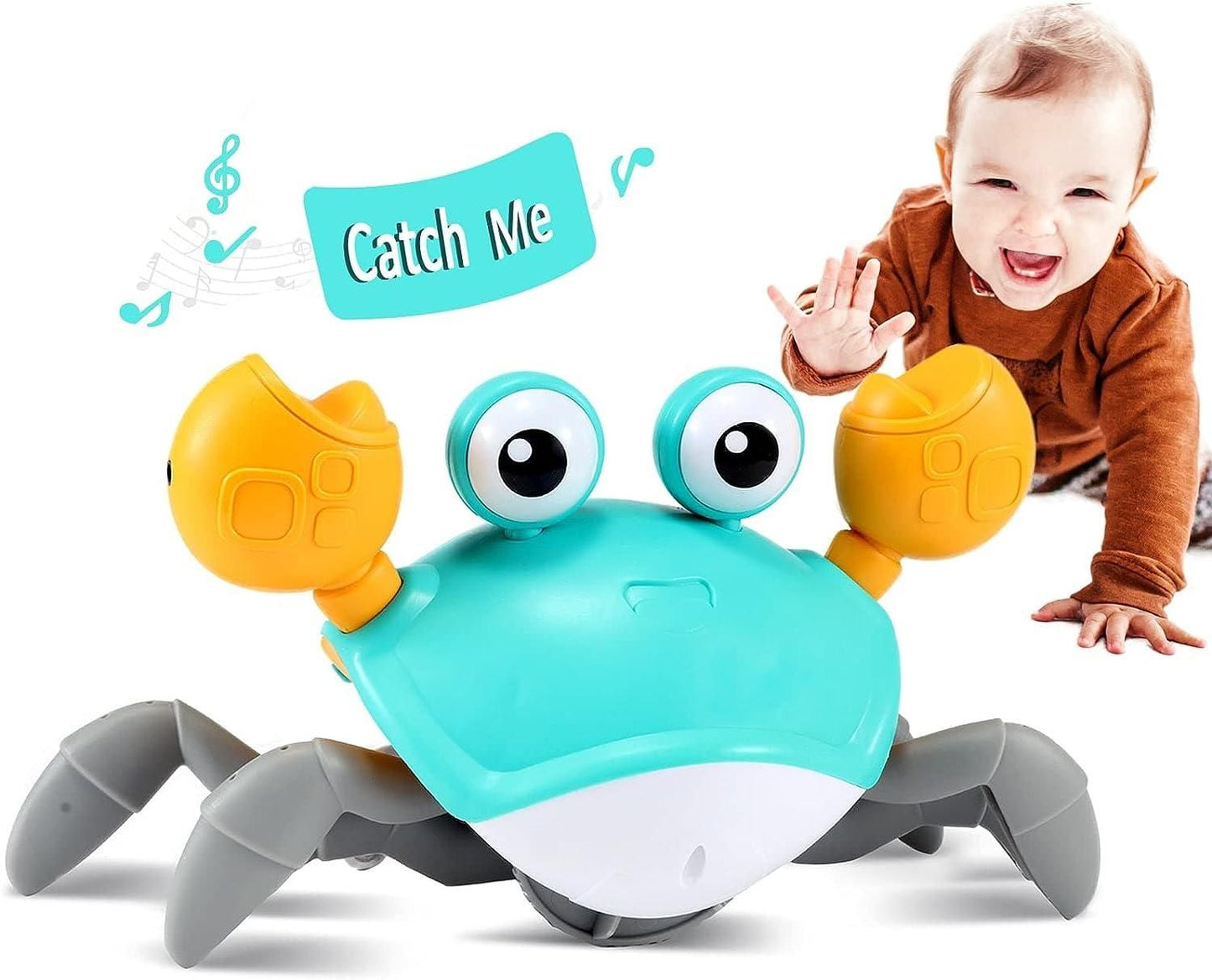 Crawling Crab Baby Toy 🦀