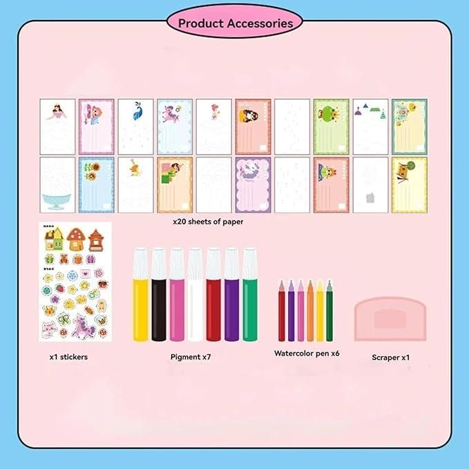 Rainbow Dot Painting Art Kits 🎨🌈
