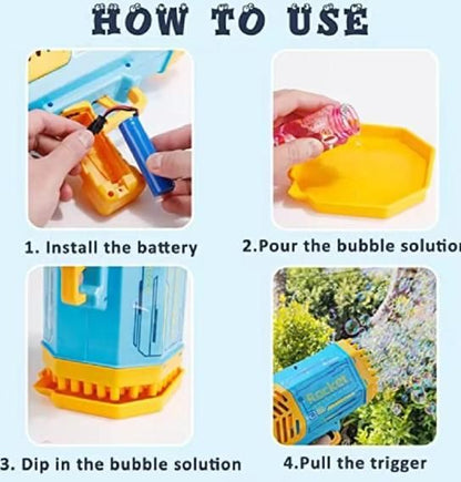 Bubble Gun Blower Toy 🫧