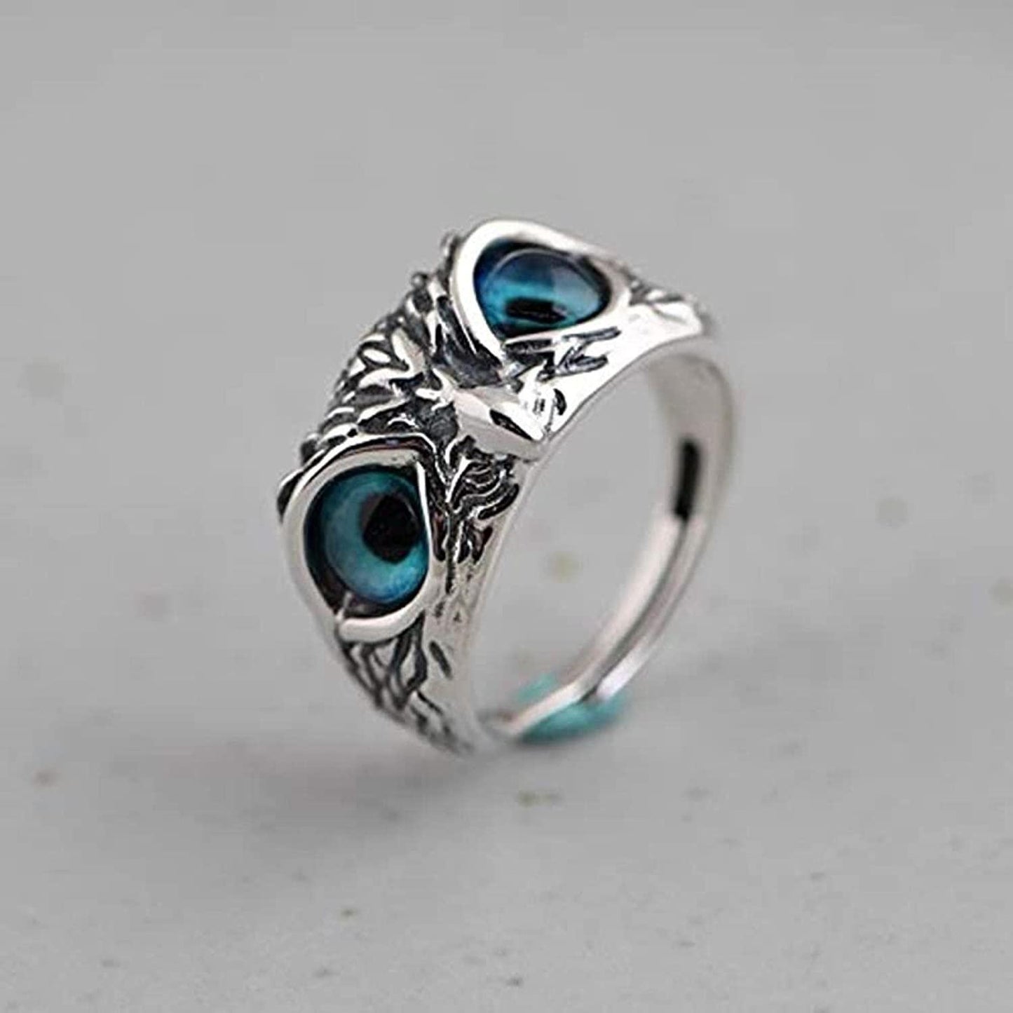 Attractive Silver Plated Owl Ring 🦉💍