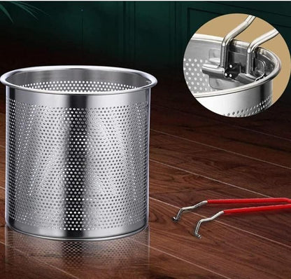 Stainless Steel Deep Fryer Pot 🍗
