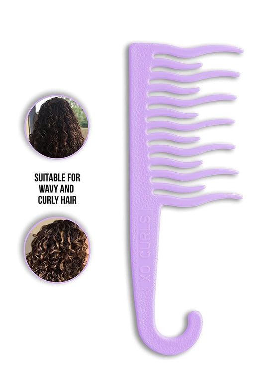 Shower Detangling Comb Wide Tooth (Pack of 2) 💆‍♀️
