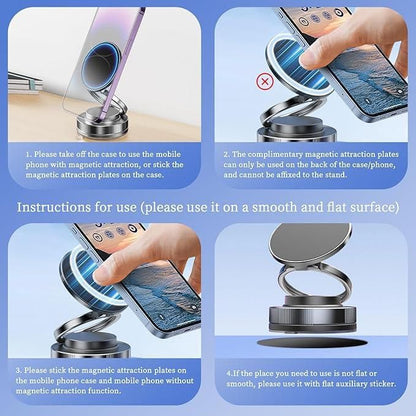 Vacuum Absorption Magnetic Bracket 📱🧲