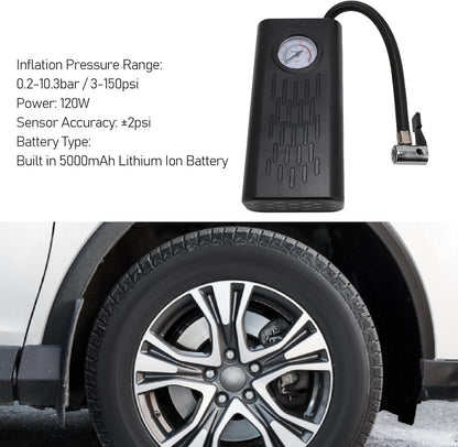 Portable Air Compressor Tire Inflator 🚗⚡