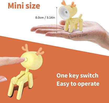 Mini LED Deer Desk Lamp 🦌