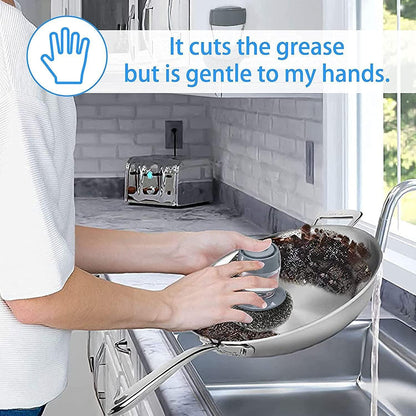 Kitchen Soap Dispensing Scrubber 🧼