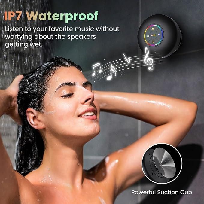 Large Suction Cup Waterproof Bluetooth Speaker 🎶