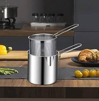 Stainless Steel Deep Fryer Pot 🍗