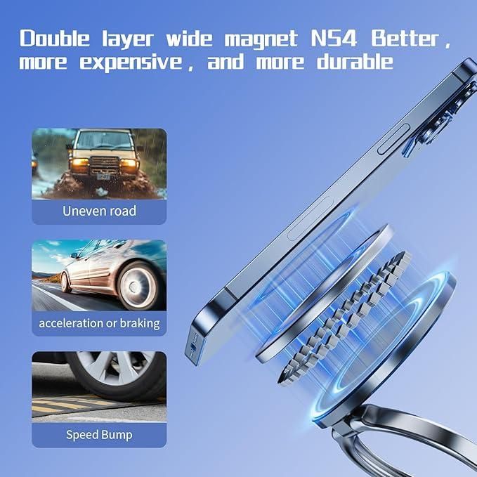 Vacuum Absorption Magnetic Bracket 📱🧲