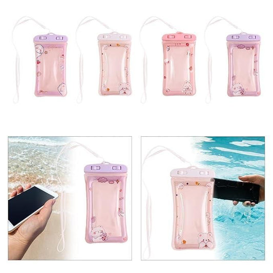 Universal Cartoon Waterproof Mobile Cover 📱