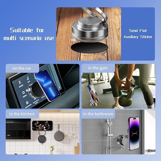 Vacuum Absorption Magnetic Bracket 📱🧲