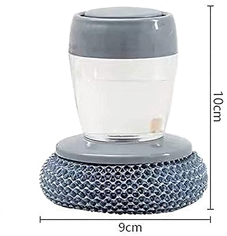 Kitchen Soap Dispensing Scrubber 🧼