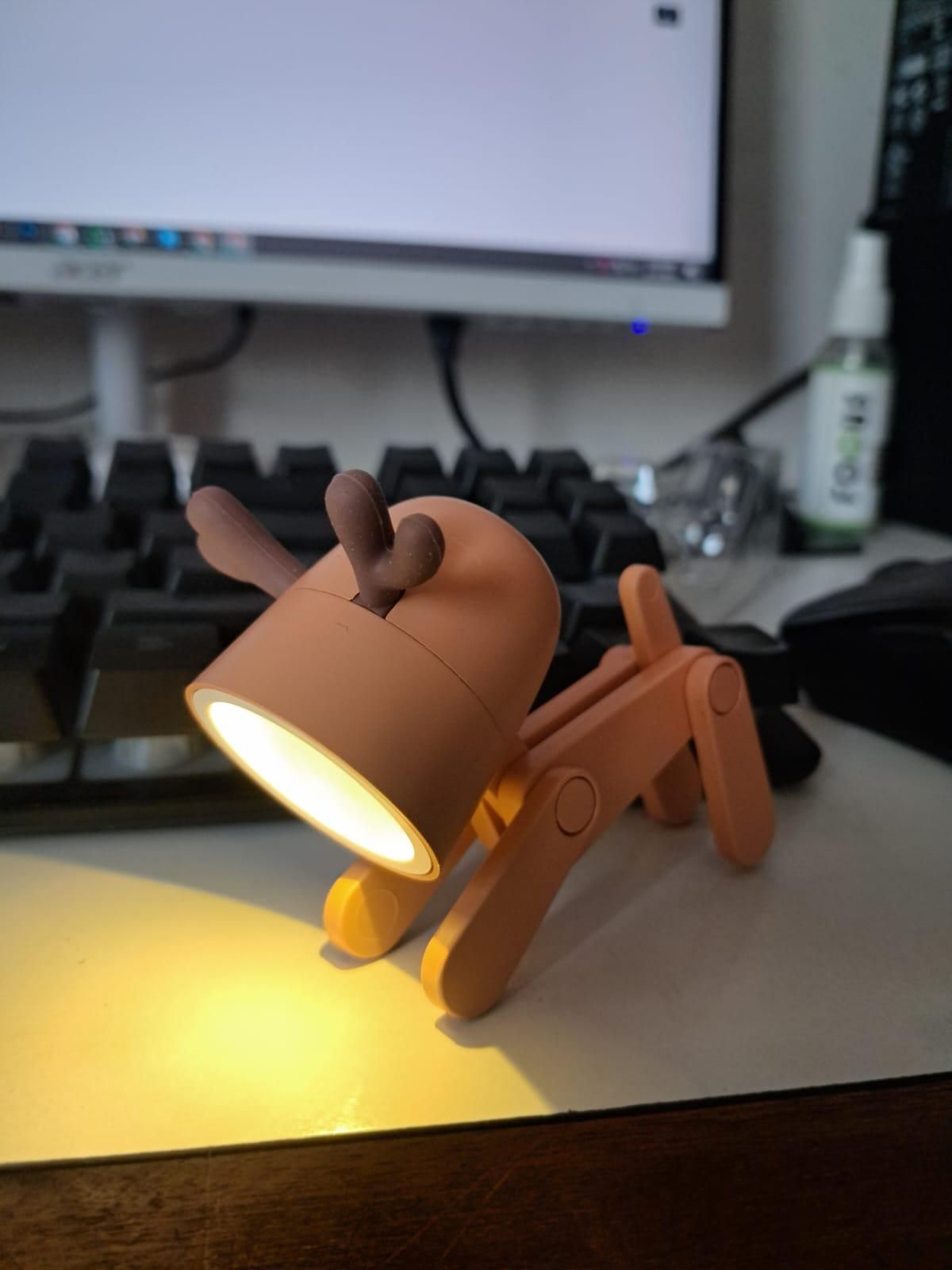 Mini LED Deer Desk Lamp 🦌