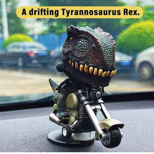 360° Rotating Dinosaur Car Dash Toy 🦖