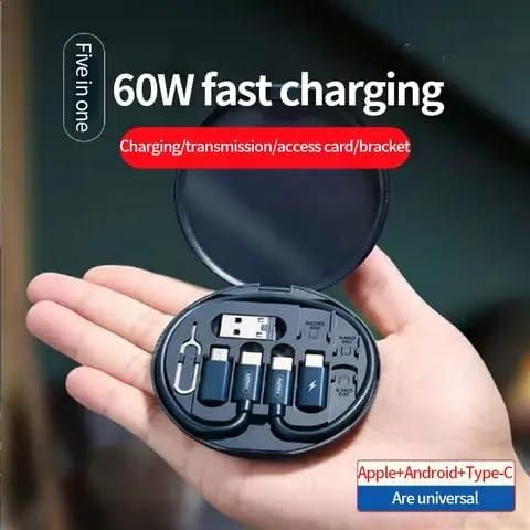 Fast Charging Travel Cable Set ⚡