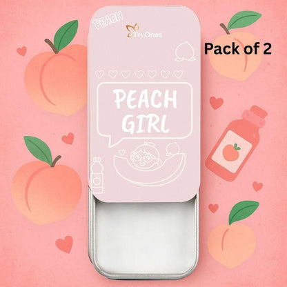 TryOnes PEACH GIRL Solid Perfume for Women 12 gm (Pack of 2) 🌸