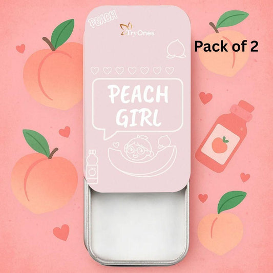 TryOnes PEACH GIRL Solid Perfume for Women 12 gm (Pack of 2) 🌸