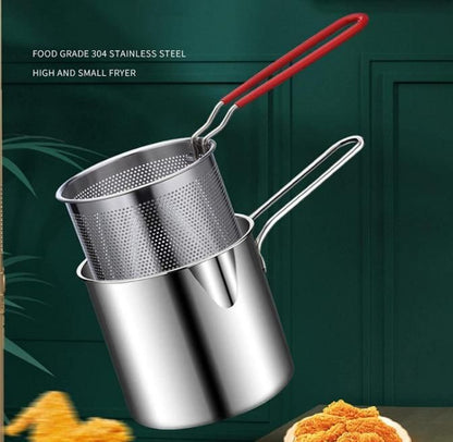 Stainless Steel Deep Fryer Pot 🍗