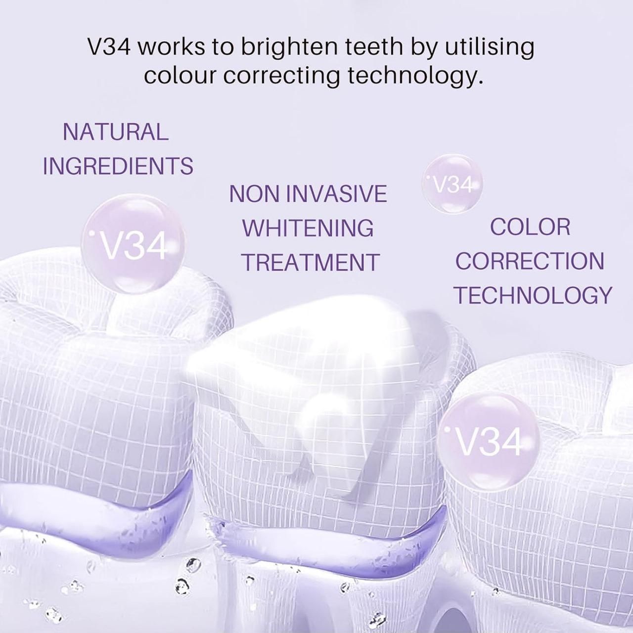 Lanthome Teeth Whitening Mousse V34 Spray 🦷