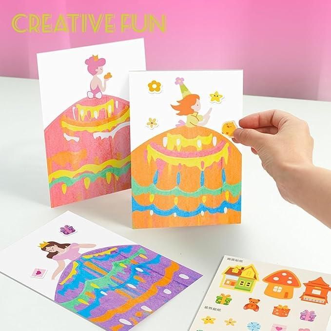 Rainbow Dot Painting Art Kits 🎨🌈