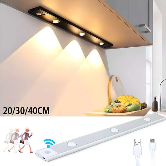 LED PIR Motion Sensor Rechargable Cabinet Light ✨🔋