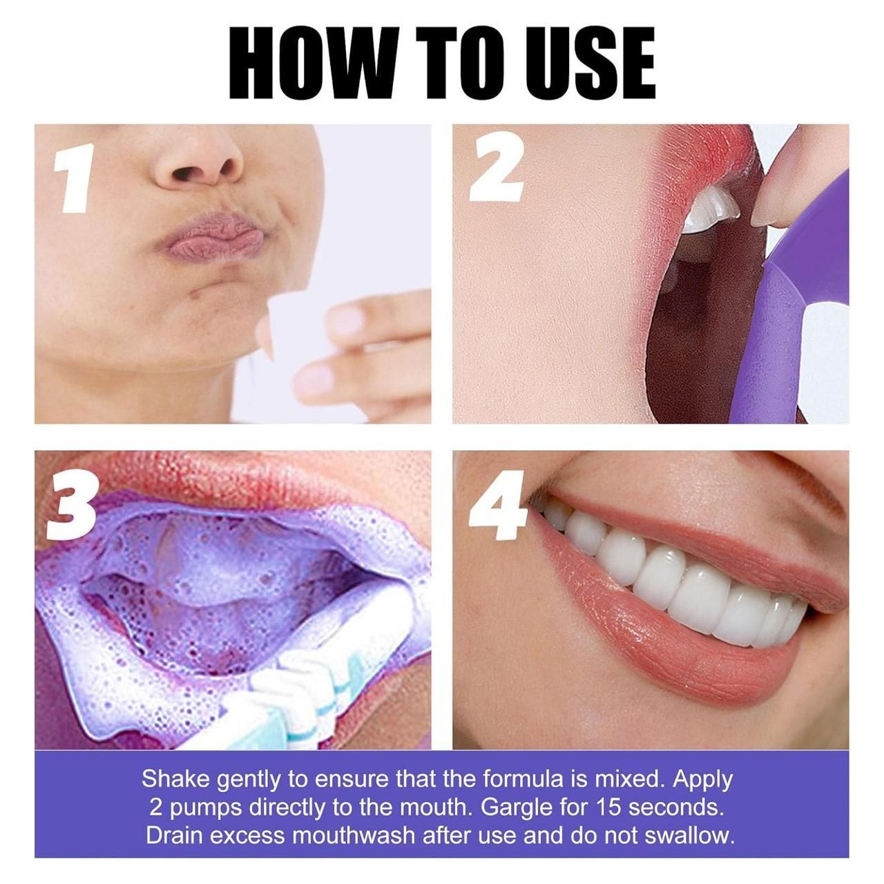 Lanthome Teeth Whitening Mousse V34 Spray 🦷