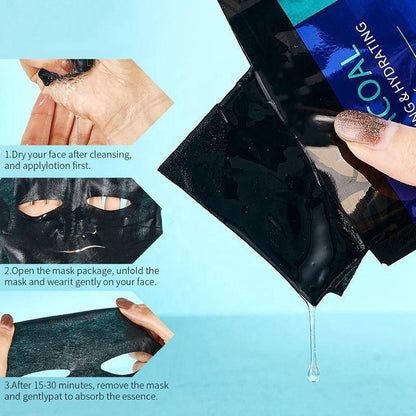 Charcoal Facial Mask (Pack of 1) 🖤